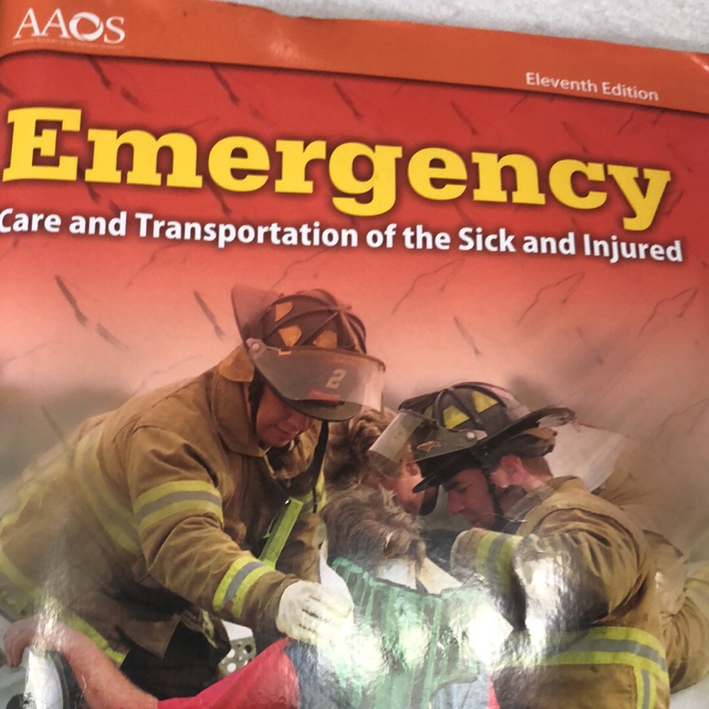 Emergency care & transportation of the sick EMS.